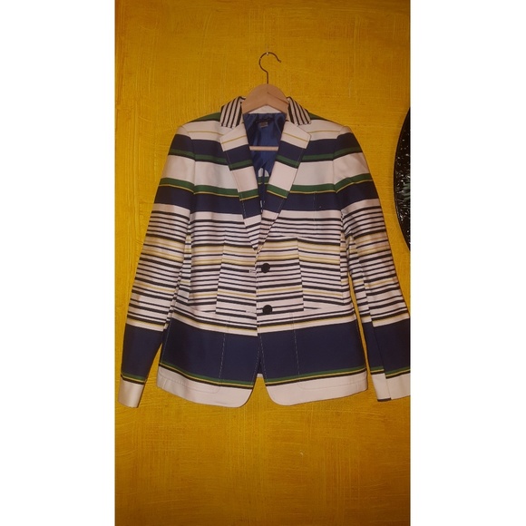 TOMMY HILFIGER STRIP BLAZER 🆕 - Picture 4 of 8